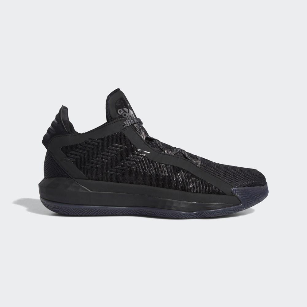 Adidasi Baschet Adidas Dame 6 Barbati Romania - Negrii/Gri FV5575